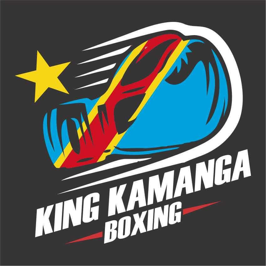 This logo is from one of Digi Roar 360's clients for their social proof section. This logo is for King Kamanga boxing gym with a glove in it in the Congo flag colours.