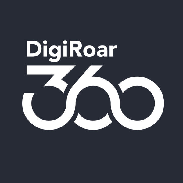 Digi Roar 360 logo for their marketing and consulting business in Johannesburg