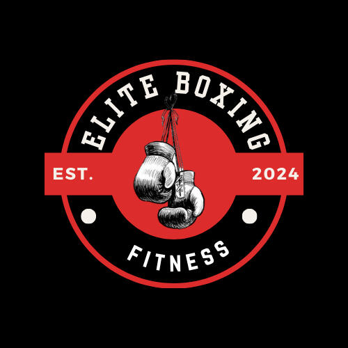 The logo is for one of Digi Roar 360's clients for their social proof section. It's a red and black logo, with boxing gloves in it and the name is Elite Boxing Fitness.